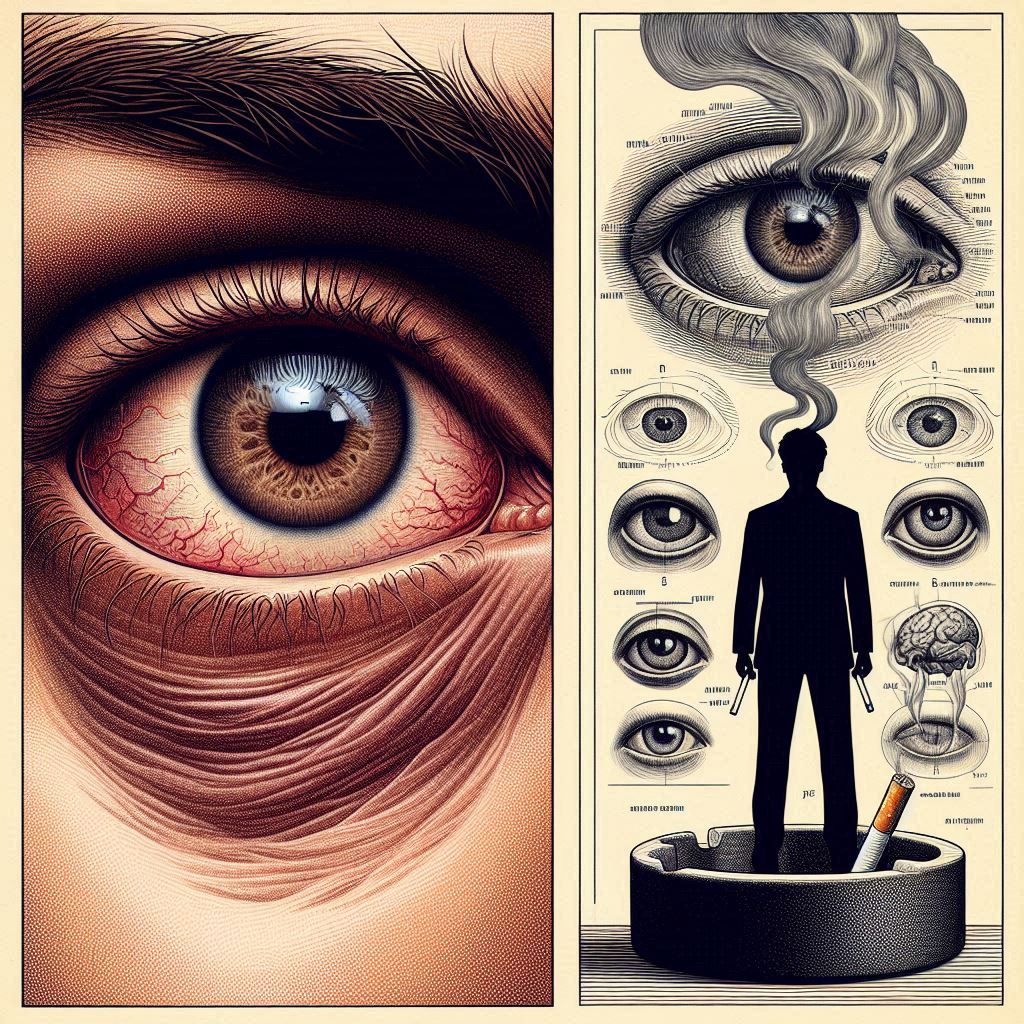 Effects of smoking on eyes