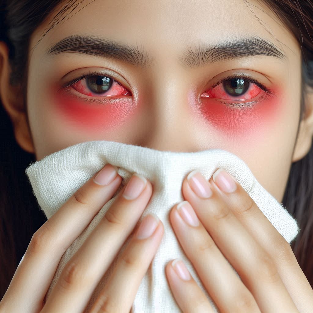 eye irritation from allergies